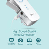 TP-Link RE650 AC2600 WiFi Range Extender.
